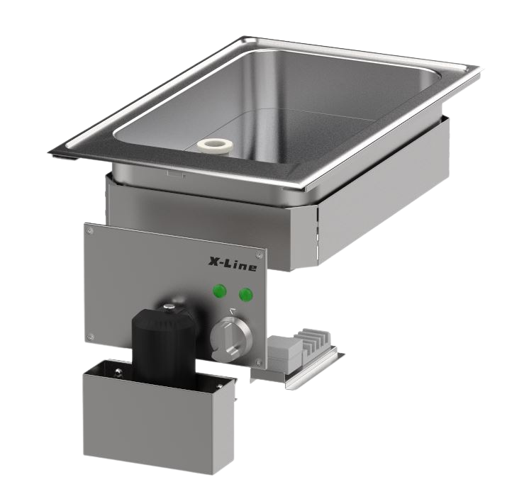 PALUX X-Line Bräter 400 Ablauf nach vorne