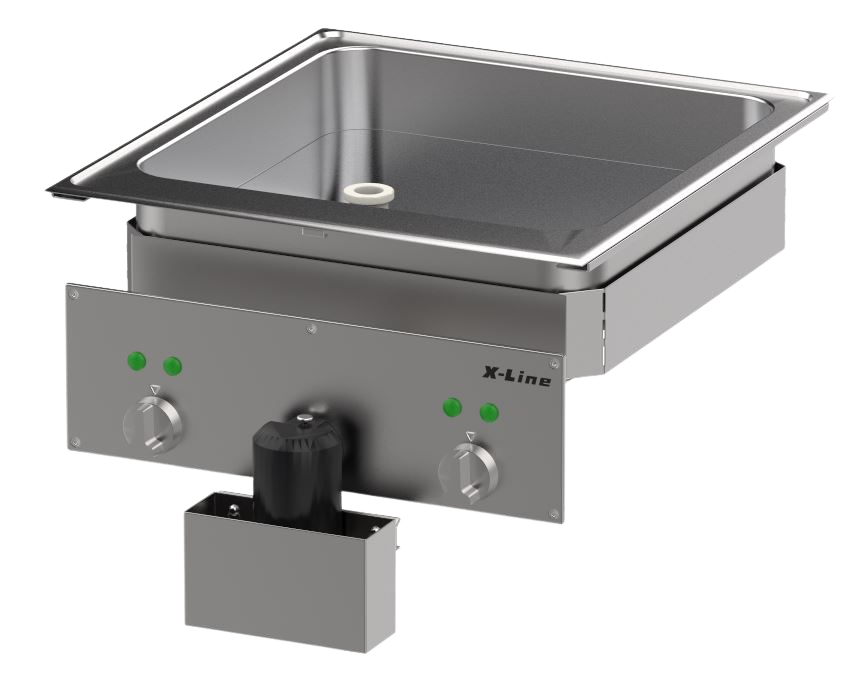 PALUX X-Line Bräter 600 Ablauf nach vorne