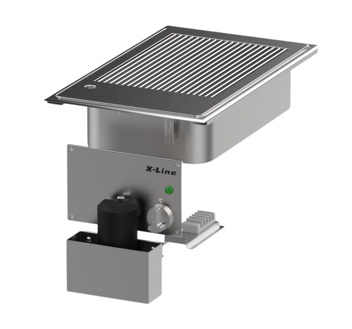 PALUX X-Line Steakgrill 400 Ablauf nach vorne
