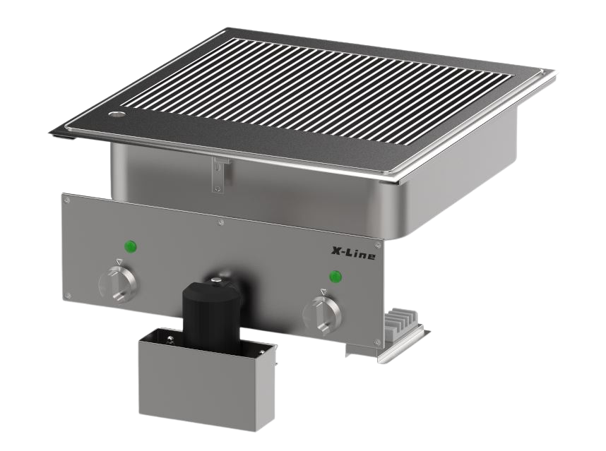 PALUX X-Line Steakgrill 600 Ablauf nach vorne