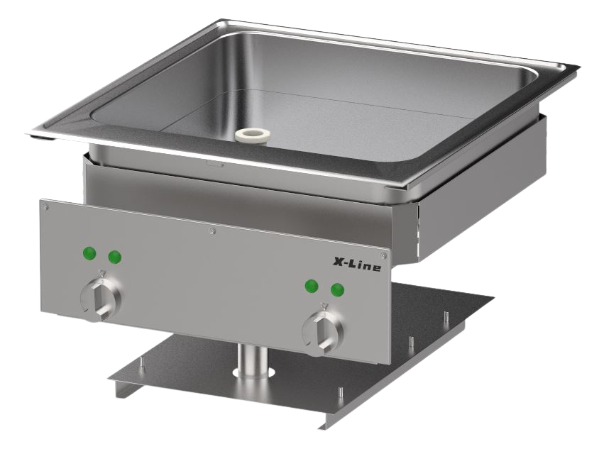 PALUX X-Line Bräter 600 Ablauf nach unten