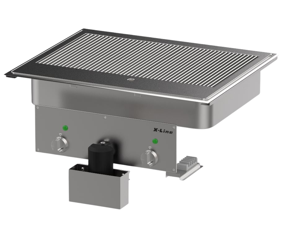 PALUX X-Line Steakgrill 800 Ablauf nach vorne